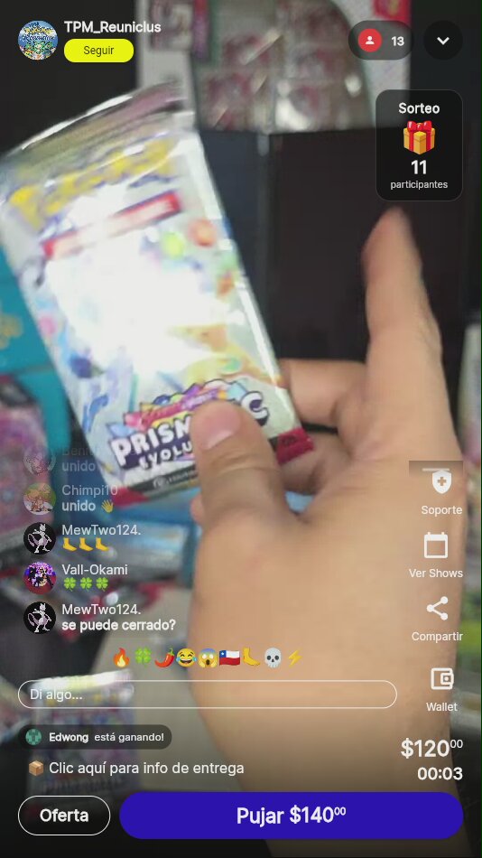 Pokémon TCG Prismatic Evolution Booster