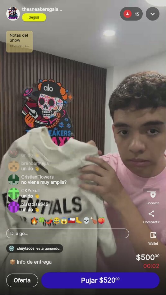 Artículo vendido