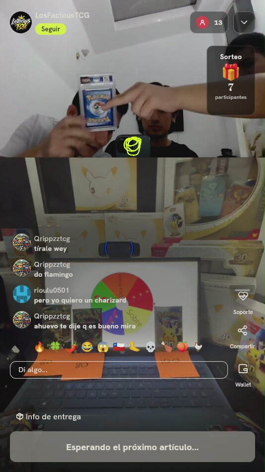 Sobres de Cartas Pokémon TCG