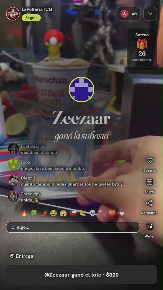 Carta Pokémon TCG