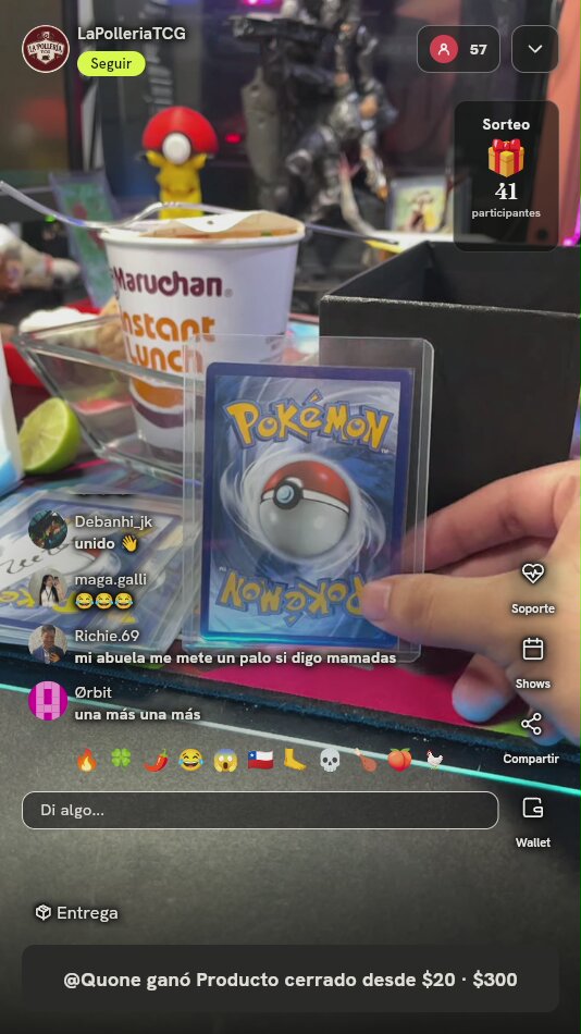 Carta Pokémon Coleccionable
