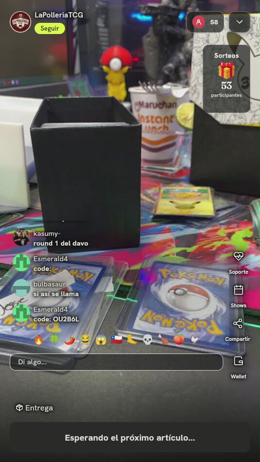 Carta Pokémon Coleccionable