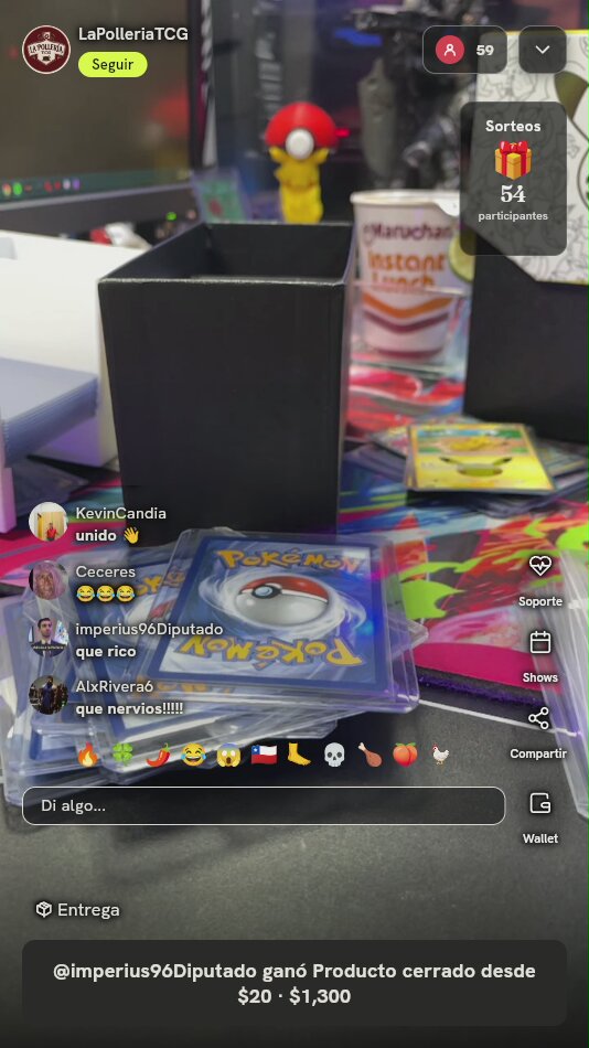 Lote de Cartas Pokémon