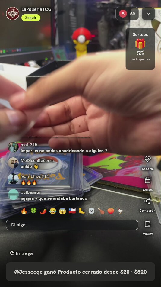 Carta Coleccionable Pokémon TCG