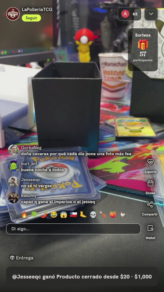 Lote de Cartas Pokémon TCG