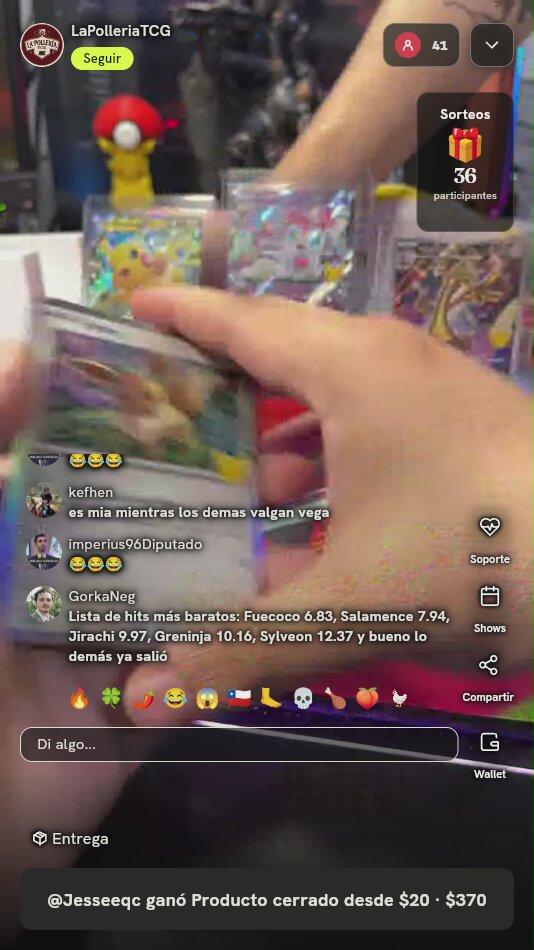 Lote de Cartas Pokémon