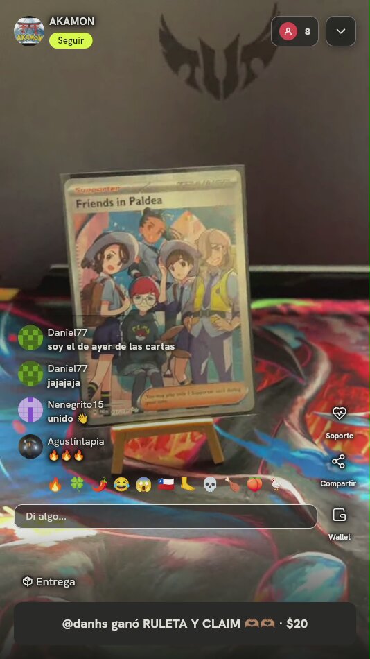 Carta Pokémon Roark Full Art Paradox Rift