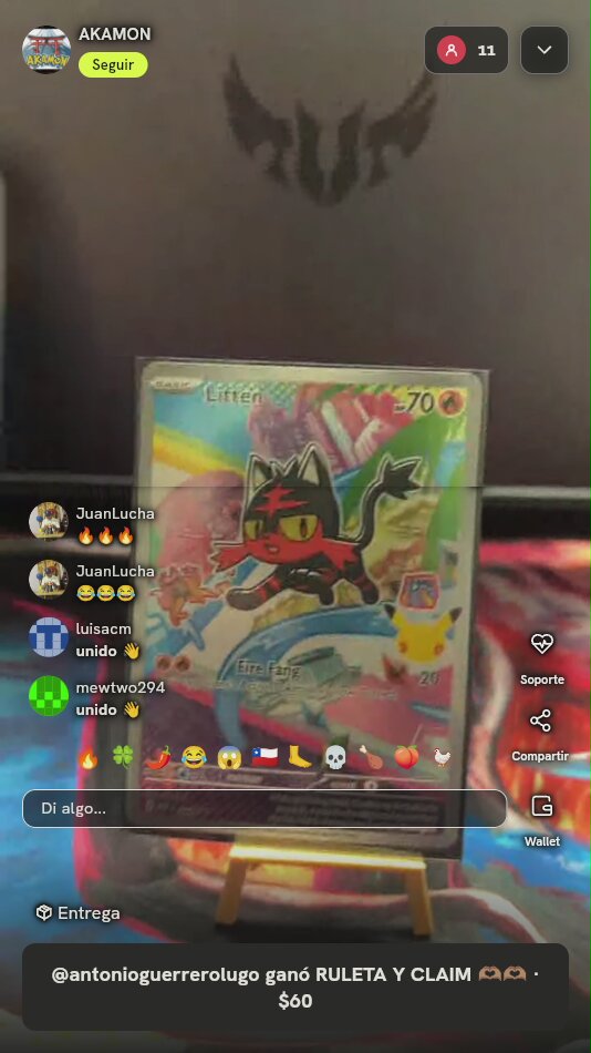 Carta Pokémon Litten Promo Full Art