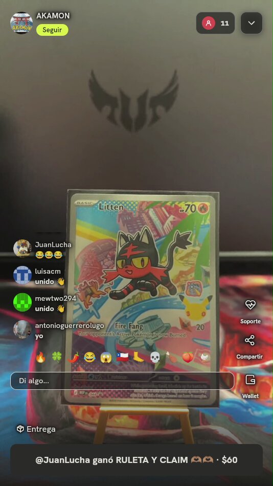 Carta Pokémon Litten Full Art Promo