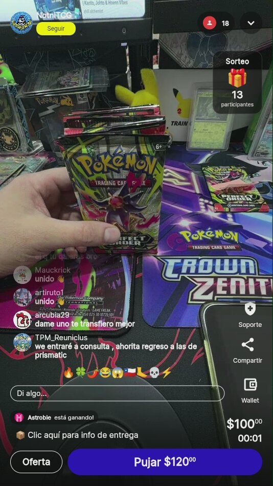 Sobre Pokémon Darkness Ablaze sellado