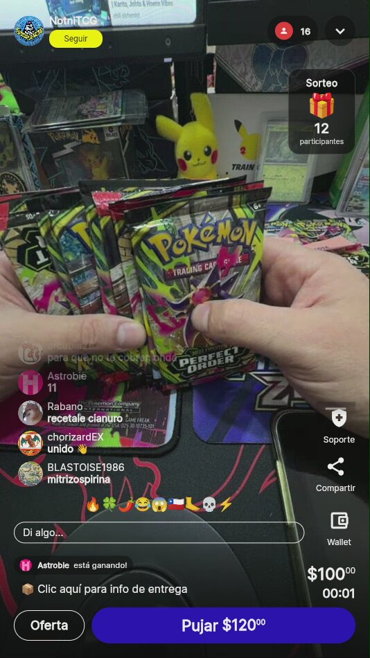 Pokémon TCG: Perfect Order Booster