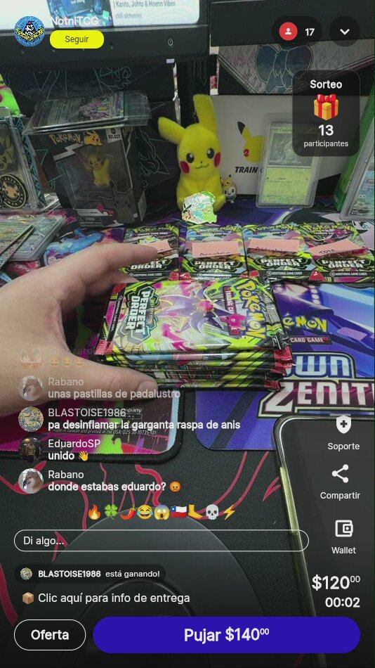 Pokémon TCG Perfect Order Booster