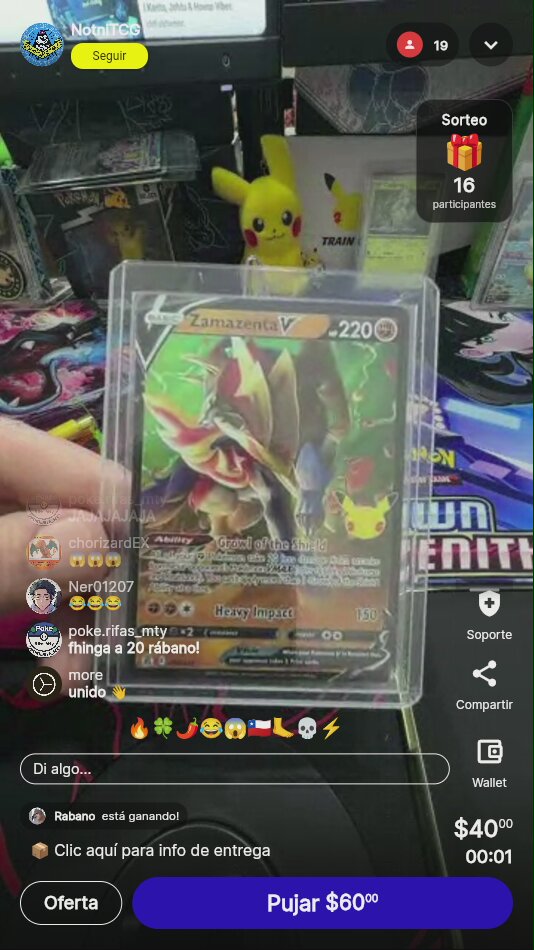 Zamazenta V Celebrations 25 Aniversario