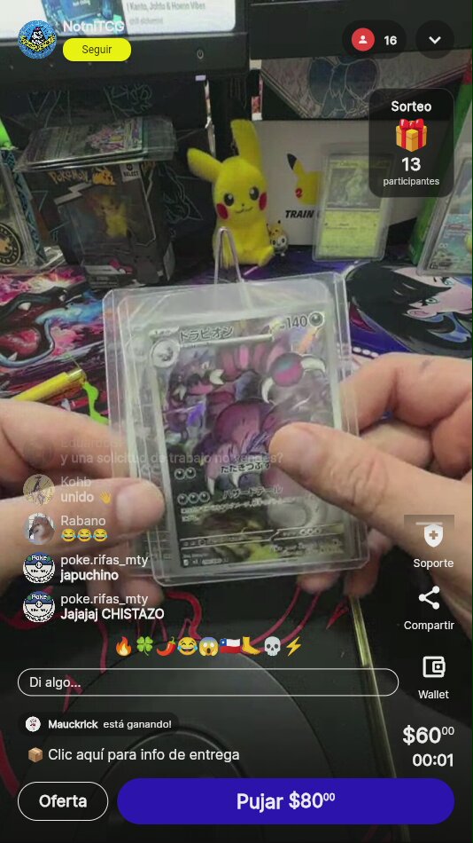 Drapion V Paquete de Cartas Pokémon