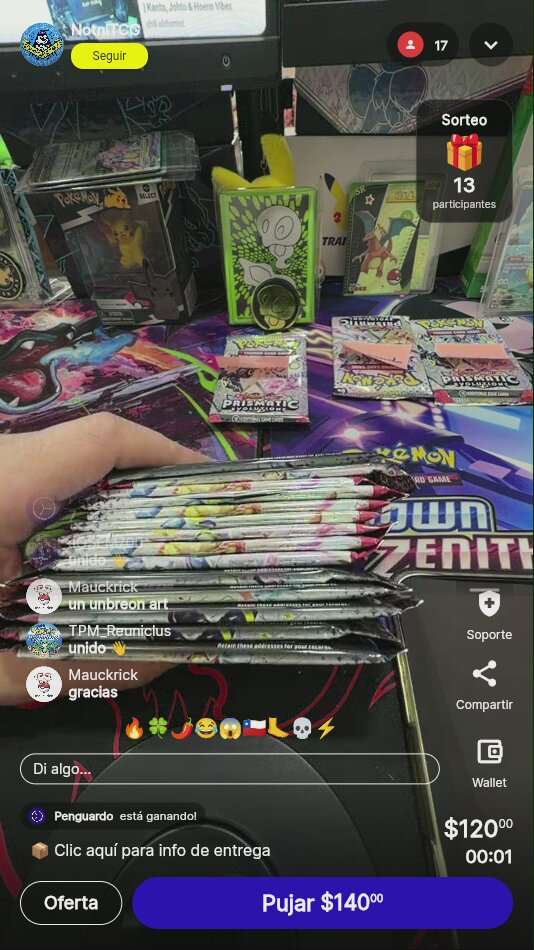 Pokémon TCG Prismatic Evolutions Booster