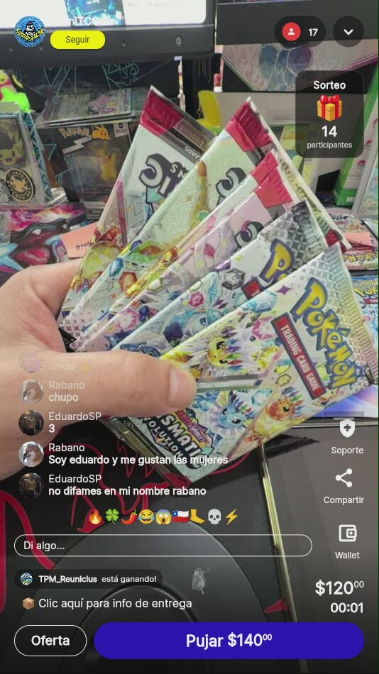 Pokémon TCG Prismatic Evolutions Booster