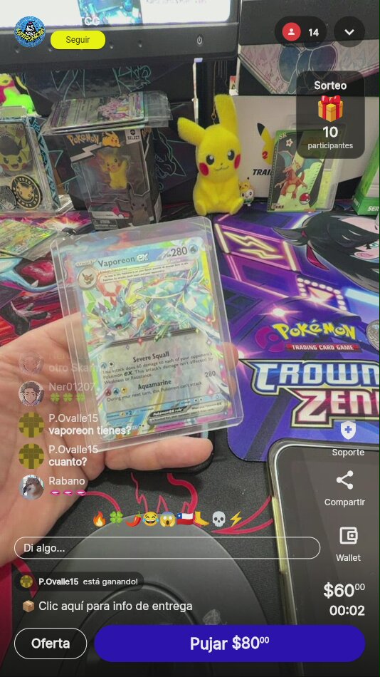 Vaporeon ex Prismatic Evolutions 149/131