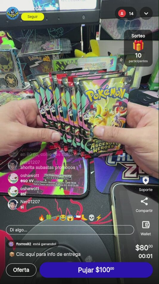 Pokémon TCG Ascended Heroes Booster