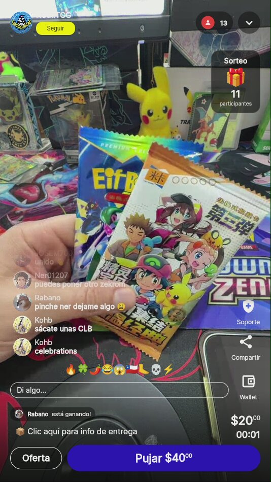 Pokémon Perfect Order Chikorita Promo