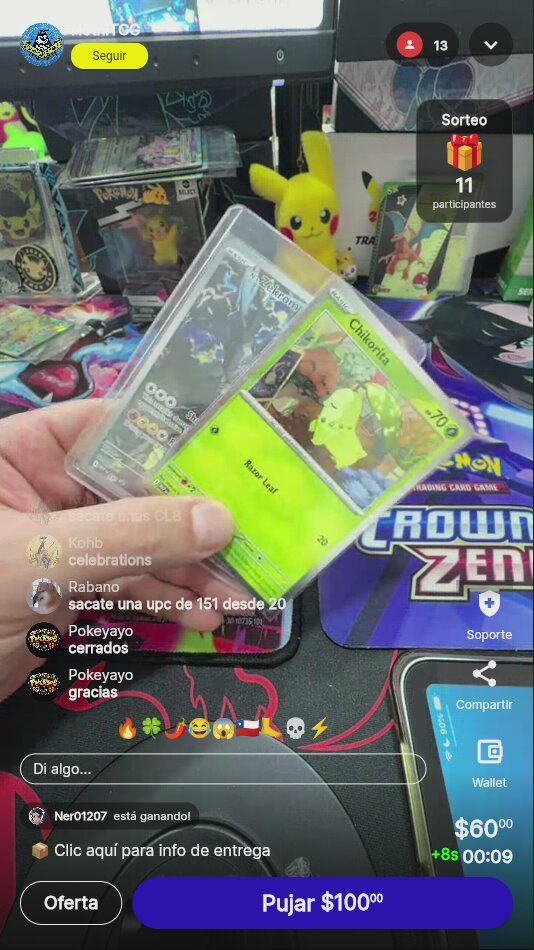 Carta Pokémon Crown Zenith