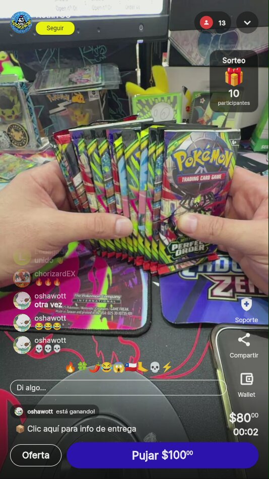 Pokémon TCG Perfect Order Booster