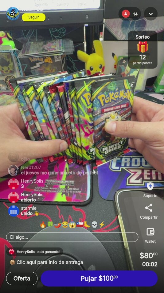 Pokémon Perfect Order Booster Pack