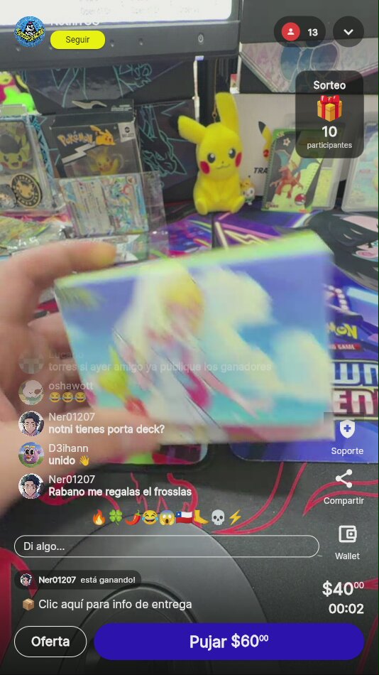 Porta Deck Pokémon con Accesorios