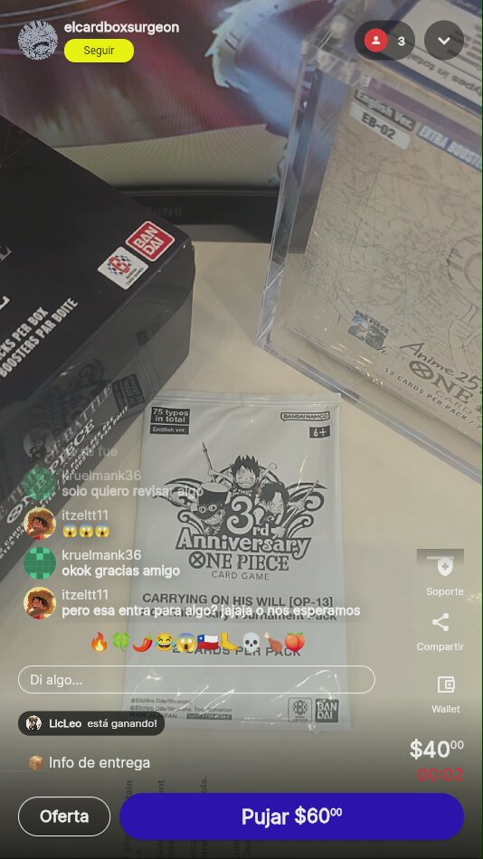 Artículo vendido