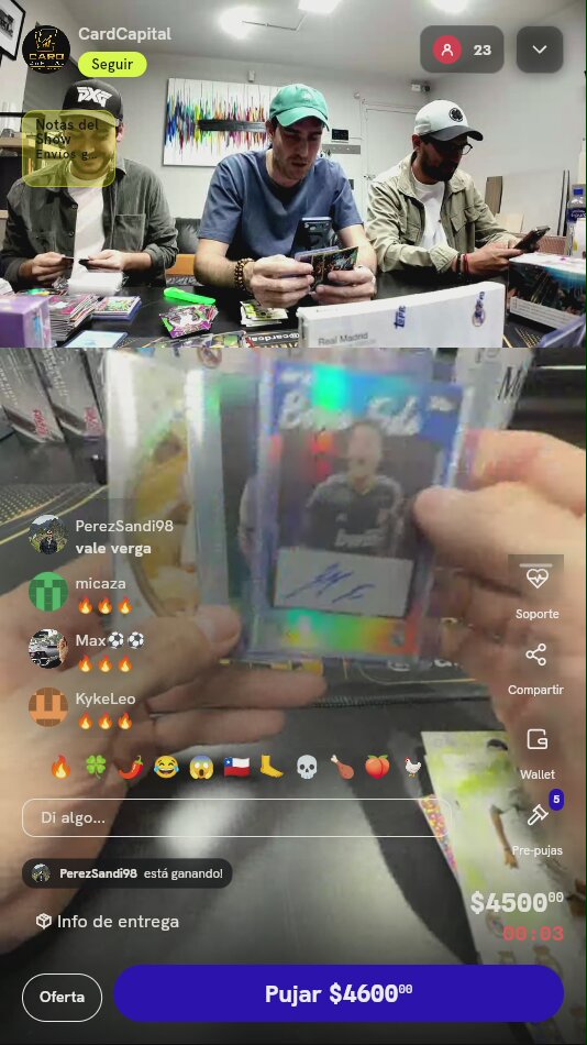 Cartas Topps Real Madrid con Autógrafo