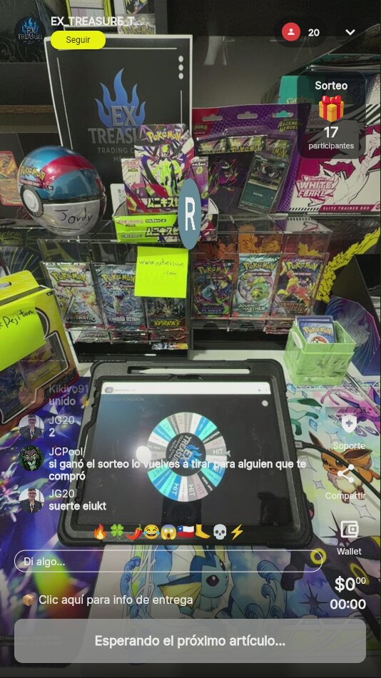 Artículo vendido