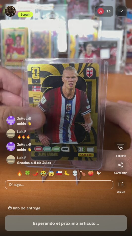 Carta Erling Haaland Golden Baller