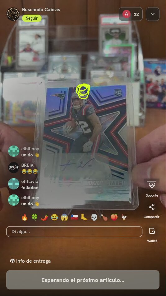 Carta autografiada TreVeyon Henderson Rookies & Stars