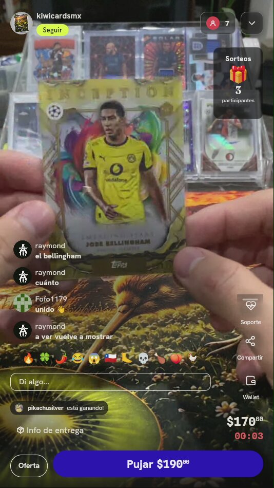 Carta Topps Inception Jobe Bellingham