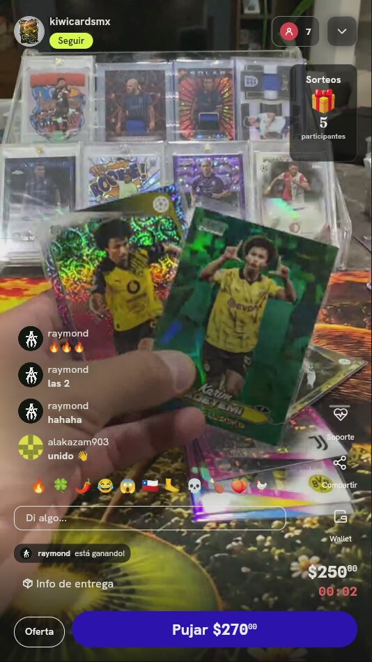 Cartas Karim Adeyemi Topps Chrome