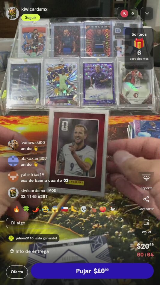 Estampa Panini Harry Kane FIFA 2026