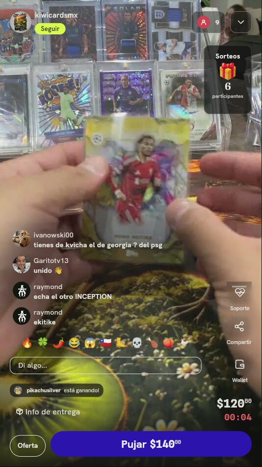 Carta Topps Inception Hugo Ekitike