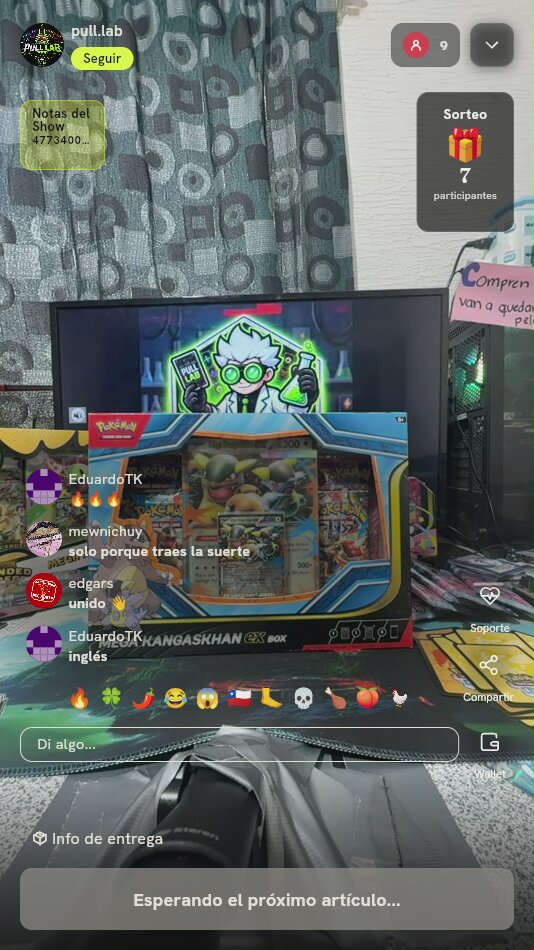 Caja Pokémon Mega Kangaskhan EX Box
