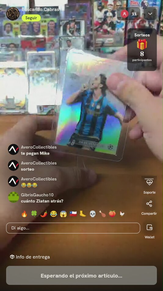 Carta Edinson Cavani Panini Prizm