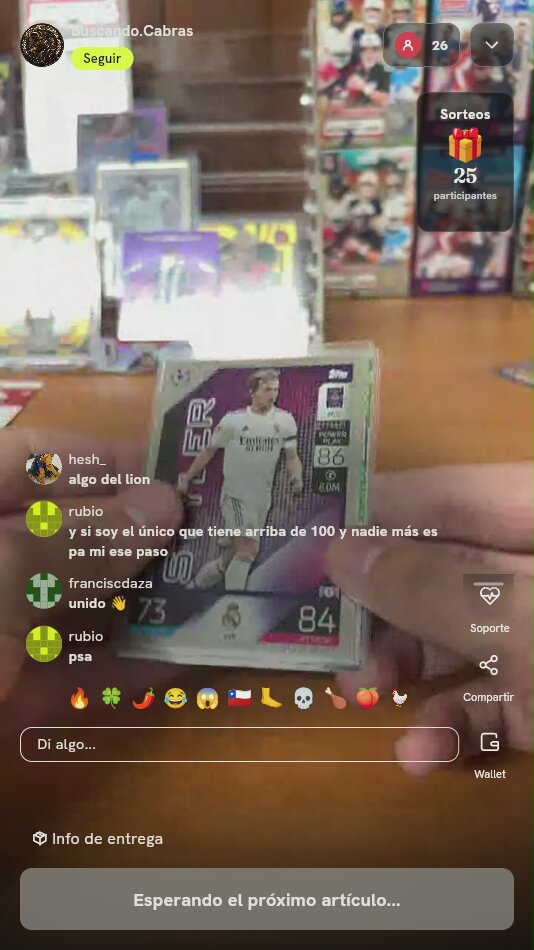 Carta Luka Modrić Topps Match Attax