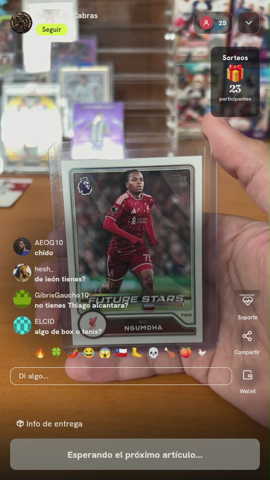 Topps Future Stars Rio Ngumoha