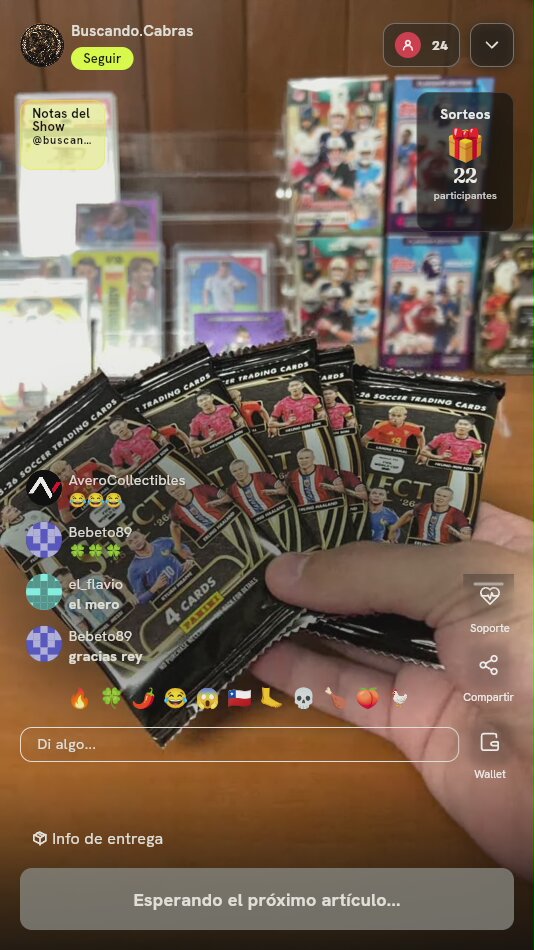 Lote Sobres Panini Select FIFA 2025-26