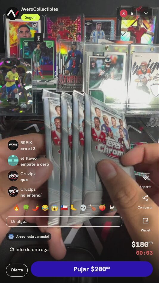 Sobres Topps Chrome UEFA Club Competitions
