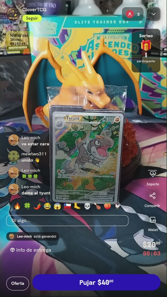Carta Pokémon Tyrunt Promo #070