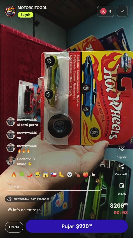 Hot Wheels Réplica Conmemorativa Redline