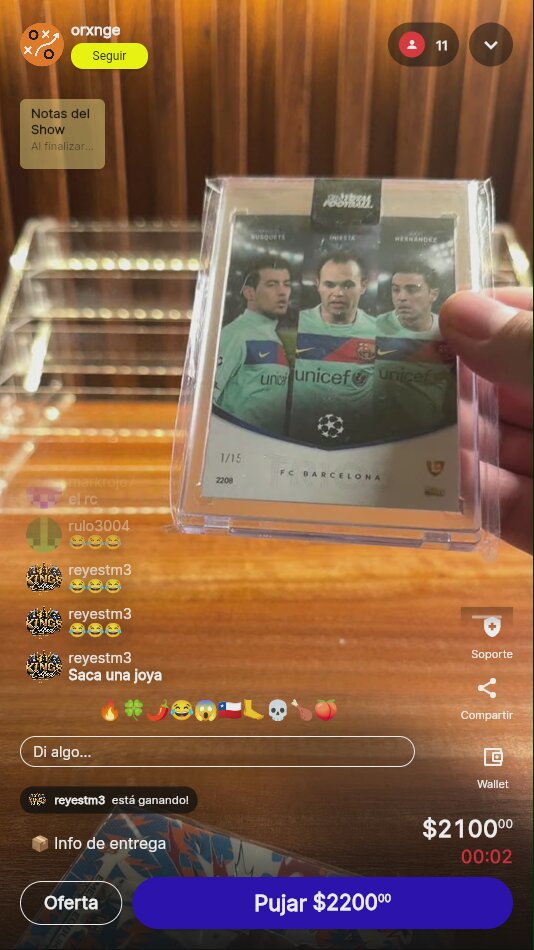 Artículo vendido