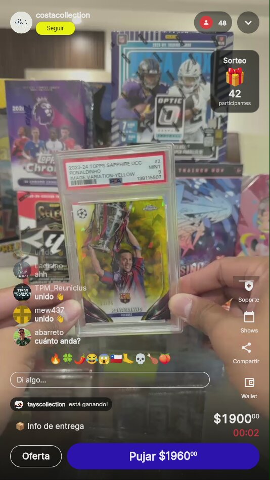Artículo vendido