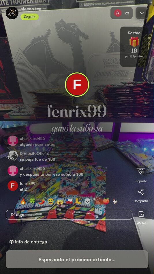 Artículo vendido