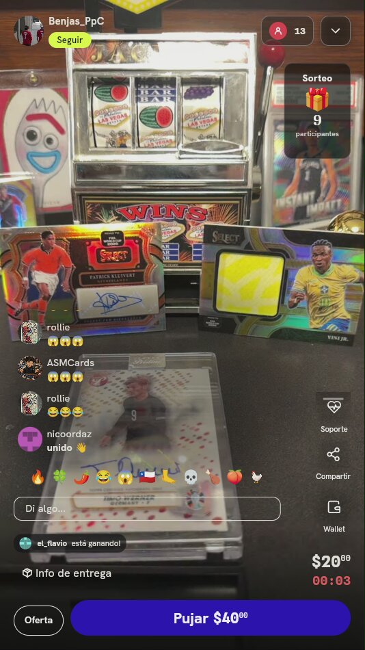Cartas de fútbol Topps y Panini