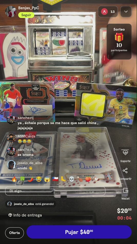 Giro en ruleta misteriosa