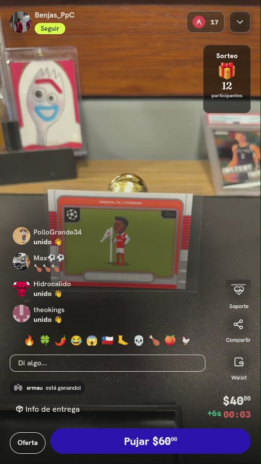 Carta Topps Bukayo Saka 8-Bit